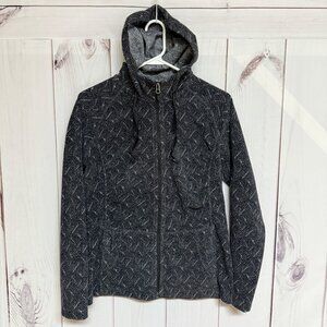 The North Face Lightweight Fleece Hoodie Women’s Medium Charcoal EUC